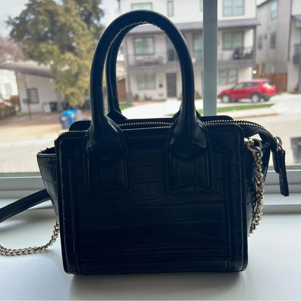 Black Zara purse